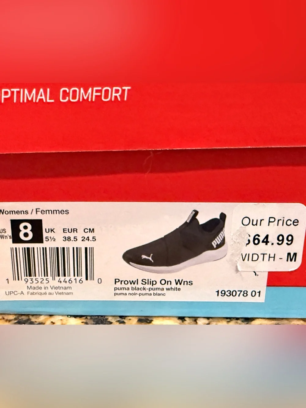 Puma Prowl Slip-On Wns - Black/White